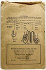 1920s Butterick Iron-on Embroidery Transfer Pattern 10117 Alphabet Antique 12647