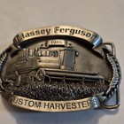 Massey Ferguson 1874 2000 Custom Harvesters Combine 1986 Belt Buckle Limited Edi