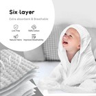 Baby Hooded Towels For Babies And Toddlers  Muslin Baby Bath Towel Soft And A   