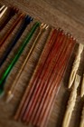 Vintage Mid Century Cocktail Lot Glass Swizzle Sticks Ornate Bar Picks 22pc Set
