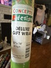 Vintage Christmas Wrapping Paper Featuring Teddy Bears Nos Sealed Green