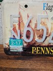 A115- Real Pennsylvania Expired Flagship Niagara License Plate Rare Specialty