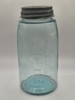 Quart  Hgw Monogram  Mason s Patent Nov 30th 1858 Jar