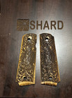 1911 Grips Full-size Custom Grips Fits Colt Springfield Engraved La Santa Muerte
