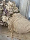 Antique Lace Baby Bonnet Hat