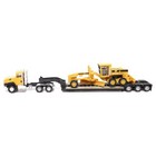 Diecast Masters 1 87 Cat Ct660 Day Cab Lowboy Trailer   163h Motor Grader 84414
