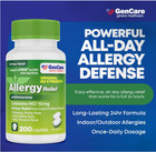 Gencare - Cetirizine Hcl 10 Mg  200 Count    24 Hour Allergy Relief Pills   Best