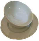 Johnson Brothers Greendawn Green Muffin Pastry Danish Dish 8    Domed Vented Lid