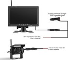 Hd 1080p Wireless Backup Camera Kit With 7  Screen   Ai Bsd For Suv Van Camper