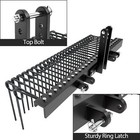 72  60    3 Point Hitch Landscape Rake For Cat 0 1 Tractors Pine Straw  Leaves