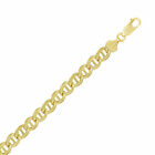 Hollow Mariner Bracelet Real 10k Gold Bonded 925