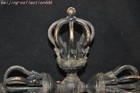 7 6   Tibet Buddhism Temple Bronze Cross Exorcism Dorje Vajra Phurpa Faqi Dagger