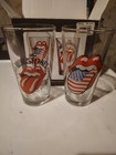 2012 Bravado The Rolling Stones 50 Fifty Years 2 Pint Glasses Collector Set Htf