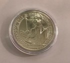 2013 Silver Britannia 1 Ounce 1oz 2 Pounds  958 Fine Silver Coin In Pouch