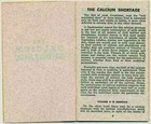 Little Lessons In The Ways Of Health  Dr  William Brady -   26 Calcium Shortage
