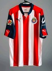 Chivas Rayadas De Guadalajara Omar Bravo Jersey Rare Medium