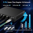 5 Port 2 5g Ethernet Unmanaged Network Switch W 10g Sfp 45gbps Capacity