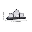 Foldable Mosquito Net Breathable Bassinet Mosquito Net Cover Crib Tent For Baby