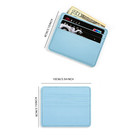 Slim Minimalist Card Holder Wallet  Premium Pu Leather  Rfid Blocking