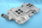 1956-60 Pontiac Offenhauser Dual Quad Aluminum Intake Manifold - 5029