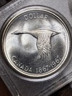 1967 Canada Centennial P l  80  Silver 6 Coin Set W whitman Holder    pristine     