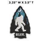 Bigfoot Patch Embroidered Diy Iron-on Applique Sasquatch Legend Myth Folklore