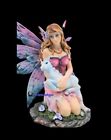 Fairy With Baby Unicorn Figurine Fae Magic Statue Fantasy Collectible