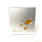 Sony Mz-e520 Md Walkman Portable Minidisc Player Silver Japan Tested Working