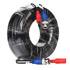 25 50 60 100 150ft Extension Video Dc Bnc Power Cable For Security Camera System