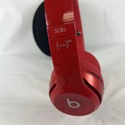 Beats By Dr  Dre Solo Wired On-ear Headphones 3 5mm Red W  Case