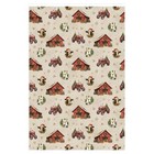 Vintage Christmas Farm Wrapping Paper  Western Horse Holiday Gift Wrap Roll