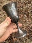 Stieff Sterling Silver Vintage Wine Water Goblet Engravable  176g 5 69 Troy Oz