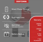 Craftsman 1hp Belt Smart Garage Door Opener Kit -my Q Connected Cmxeocg773 - New