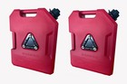 Set Of Two -  3 Gallon Jerry Gas Cans With Mount Bracket For Overland Off Road