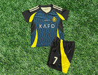 Soccer Fan Jersey   7 Navy Away  Kids Jersey  Youth Jersey