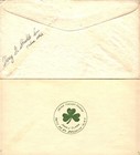 L w staehle-1960 The Celtic Cross Cachet-ireland To 1st Son Harry-signed-w inser
