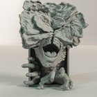 The Last Of Us Clicker - Fungal Horror Book Nook   Wall Mount