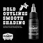 Element Tattoo Supply - Black Tattoo Ink Lining Outline Shading Mixing Ink Blend
