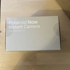 Polaroid Now Instant Camera  2nd Gen  Works With I-type Film  Vintage White 9130