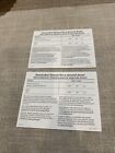 2 Covid-19 Cdc Vaccination Blank Card Collector Use Only Free Ship