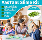 Safe   Fluffy Slime Kit For Kids - 6 Pack Stress Relief Butter Slime Best Seller