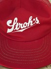Vintage Stroh s Beer Mesh Trucker Hat Snapback Red Vintage Trucker Cap