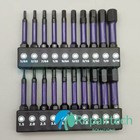 20pcs S2 Steel Allen Wrench Hex Magnetic Drill Bits  metric sae  1 4  Hex Shank
