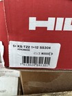 1 X Hilti Kb-tz2  1  X 12   304 Stainless Steel Wedge Anchor   2438830  Ss304