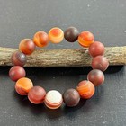 Christmas Gift Collector Grade china Inner Mongolia Gobi Eye Agate Bead Bracelet