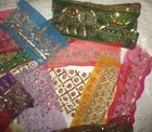 Bbi Rare Lot Antique Vintage Sari Trim Lace Edging Ribbon 100 Gram Craft Doll Ov