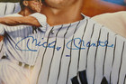 Mickey Mantle Willie Mays Duke Snider Hand Signed 18x24 Litho W  Full Jsa Letter