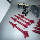Vintage Gi Joe Cobra Z-25 Condor Parts Lot 1989 Bombs Missiles Cockpit Wheels