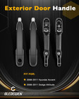Exterior Door Handle Set 2006-2011 Hyundai Accent 4pcs