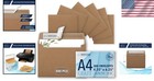 Self-seal Kraft Envelopes 4 25x6 25  500 Count      Perfect For Invitations   Mail